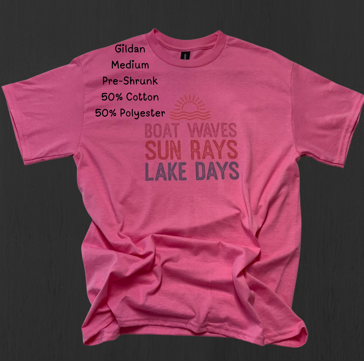 Boat Waves, Sun Rays & Lake Days